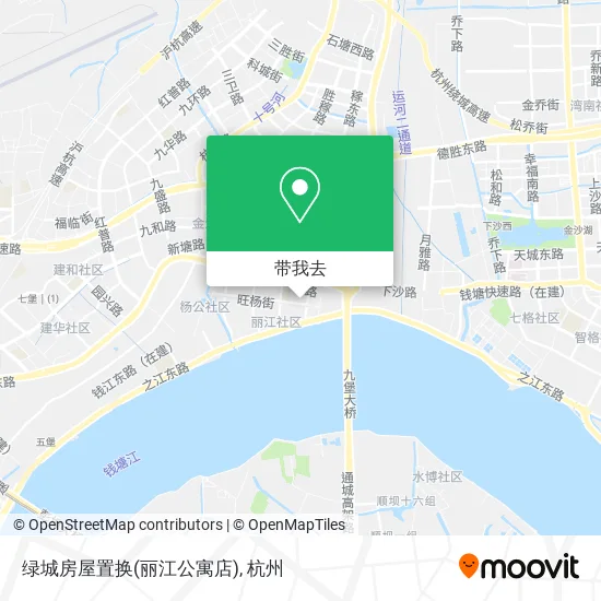 绿城房屋置换(丽江公寓店)地图