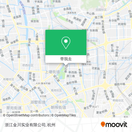 浙江金川实业有限公司地图