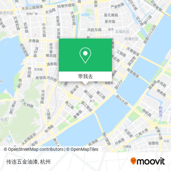 传连五金油漆地图