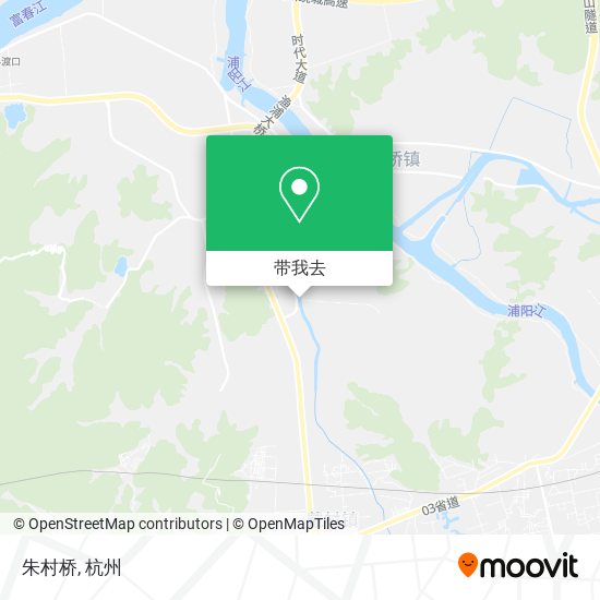 朱村桥地图