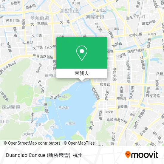 Duanqiao Canxue (断桥殘雪)地图