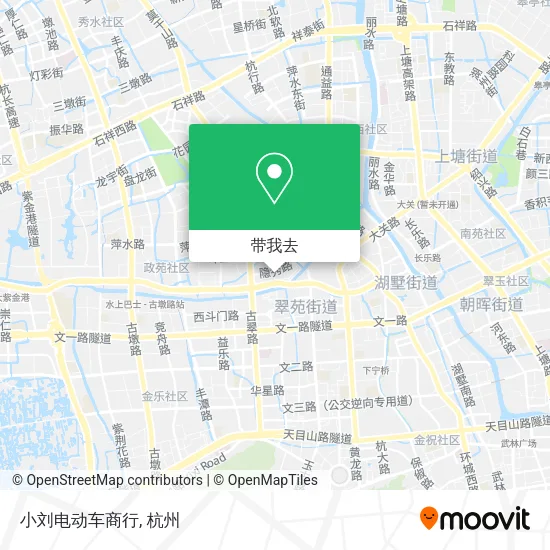 小刘电动车商行地图