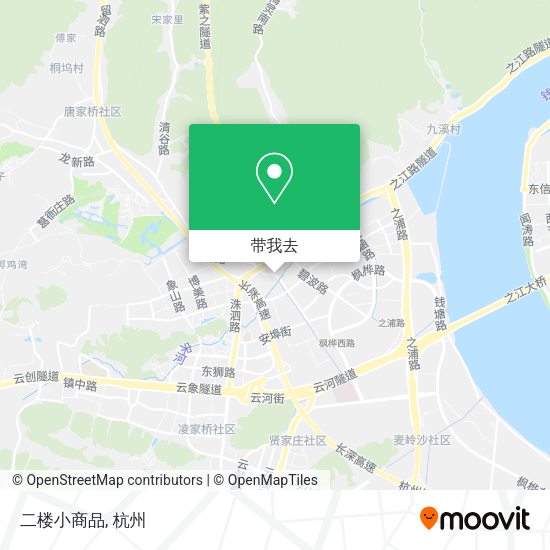 二楼小商品地图