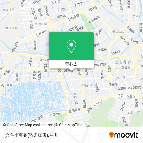 义乌小商品(骆家庄店)地图
