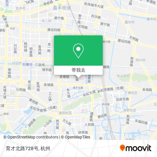 育才北路728号地图