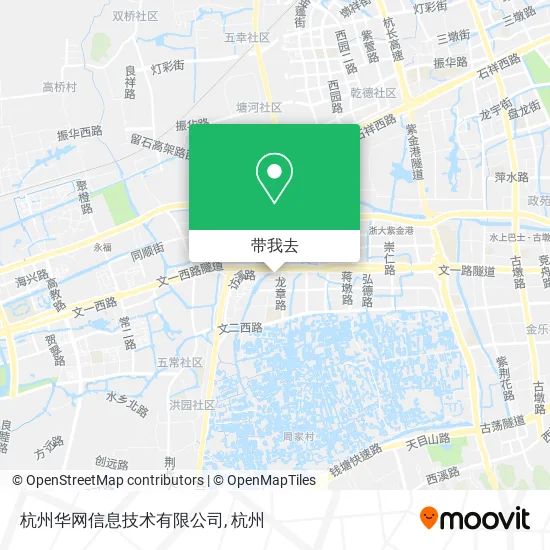 杭州华网信息技术有限公司地图
