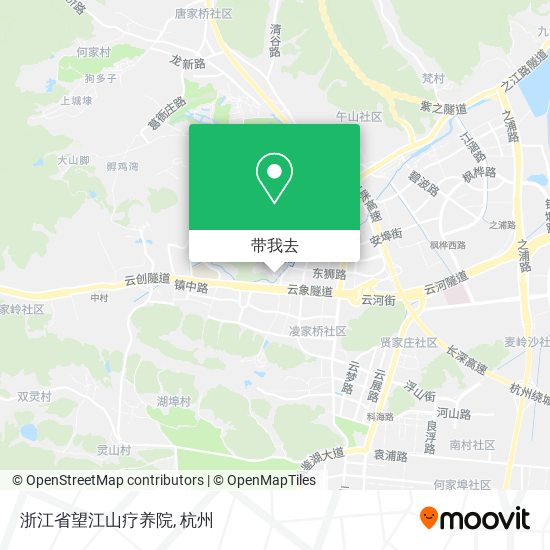 浙江省望江山疗养院地图