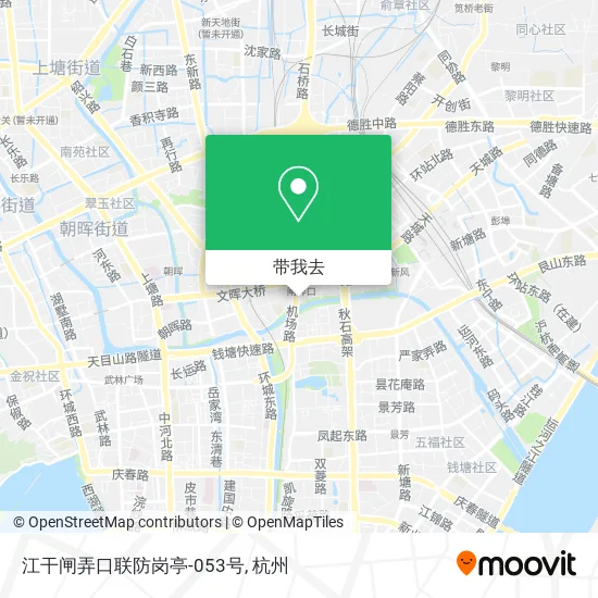 江干闸弄口联防岗亭-053号地图