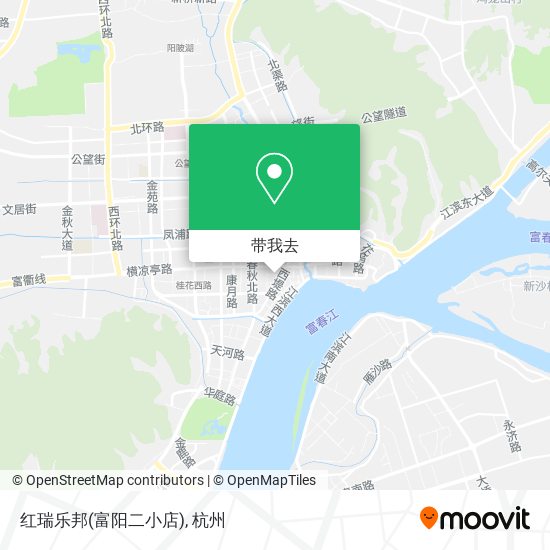 红瑞乐邦(富阳二小店)地图
