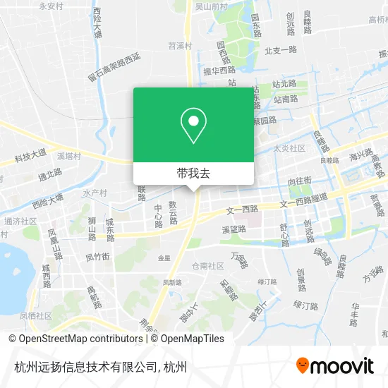 杭州远扬信息技术有限公司地图