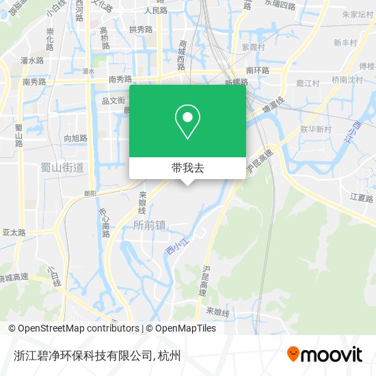 浙江碧净环保科技有限公司地图