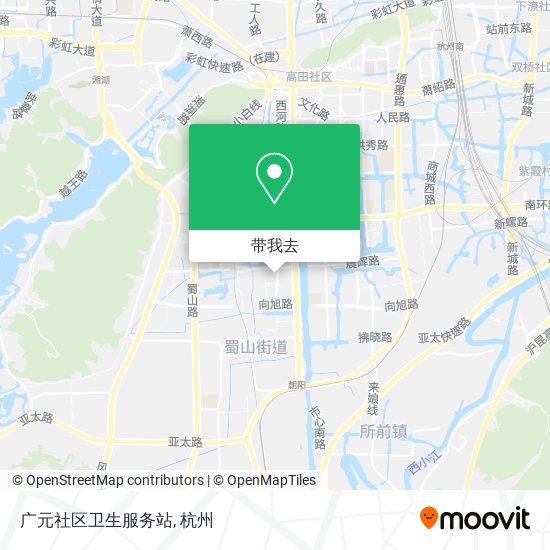 广元社区卫生服务站地图