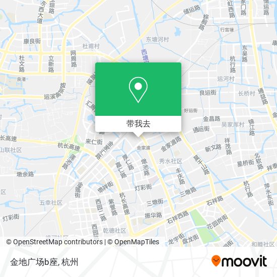 金地广场b座地图