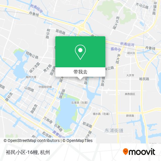 裕民小区-16幢地图