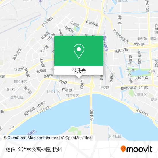 德信·金泊林公寓-7幢地图