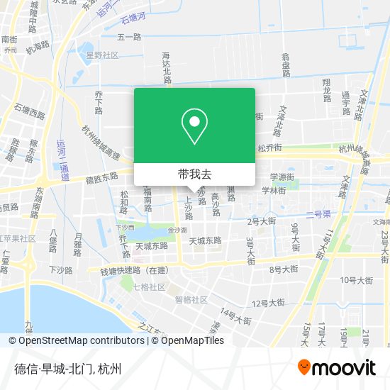 德信·早城-北门地图