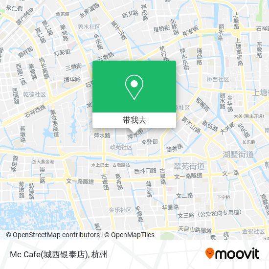 Mc Cafe(城西银泰店)地图