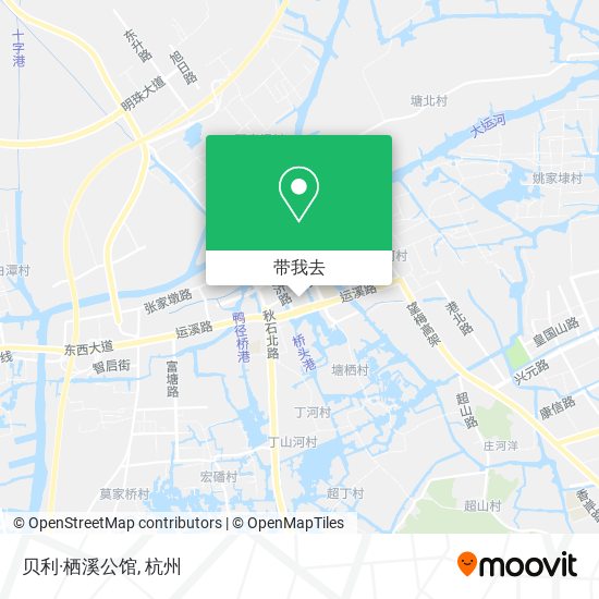 贝利·栖溪公馆地图