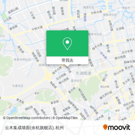 云木集成墙面(余杭旗舰店)地图