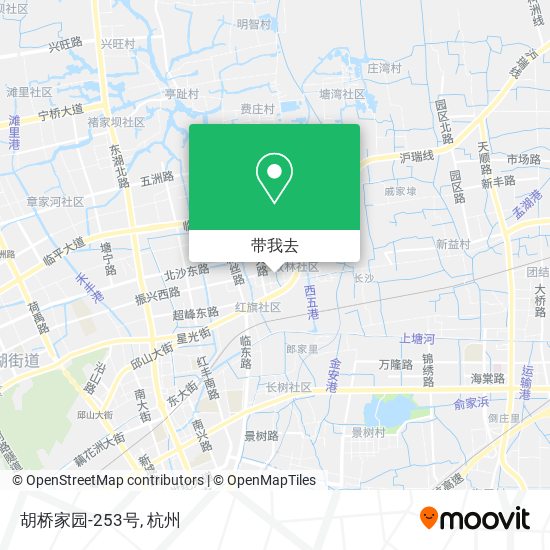 胡桥家园-253号地图