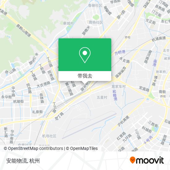 安能物流地图