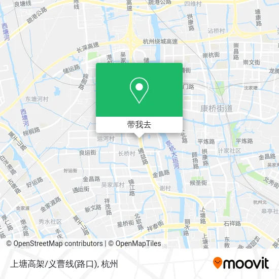 上塘高架/义曹线(路口)地图