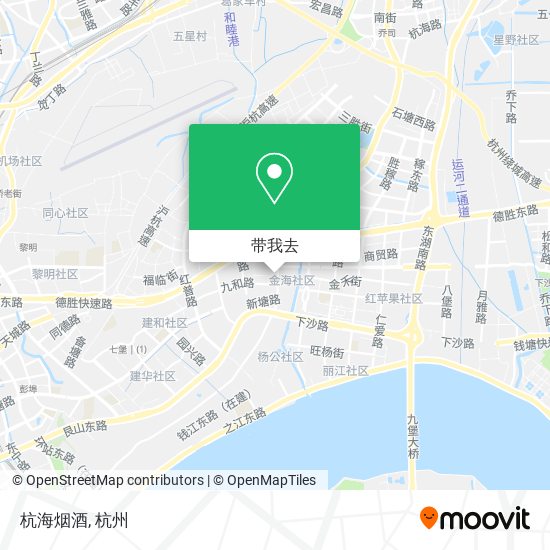 杭海烟酒地图