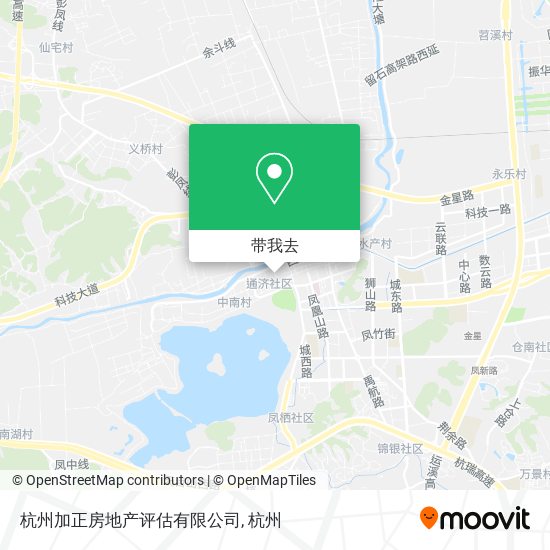 杭州加正房地产评估有限公司地图