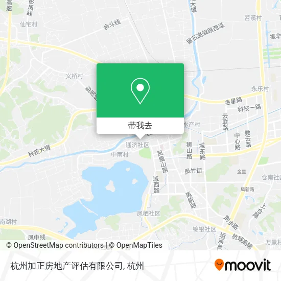 杭州加正房地产评估有限公司地图