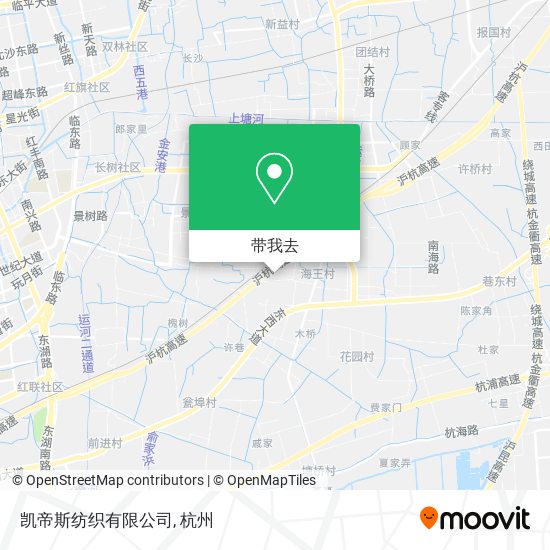 凯帝斯纺织有限公司地图
