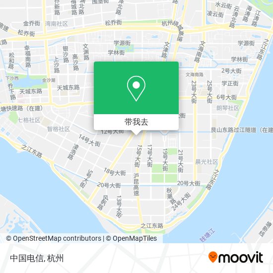 中国电信地图