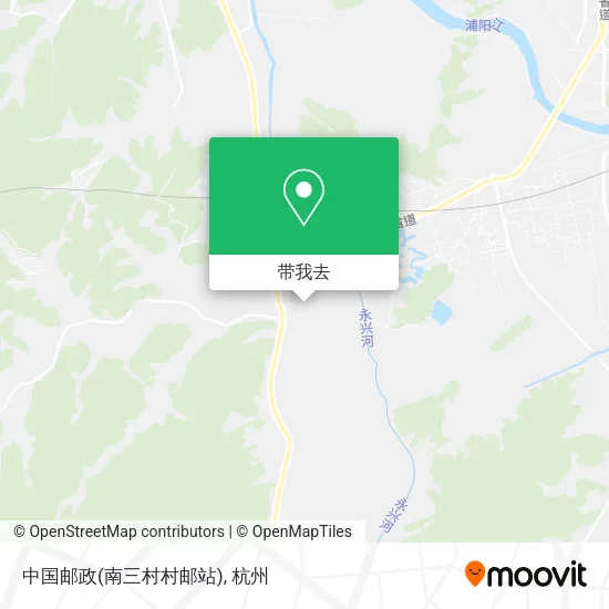 中国邮政(南三村村邮站)地图