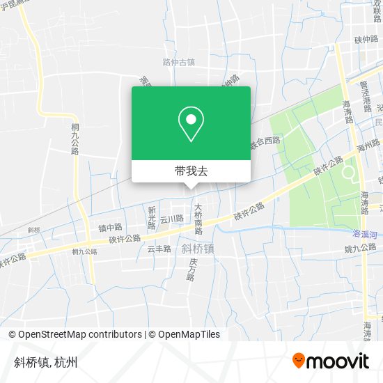 斜桥镇地图