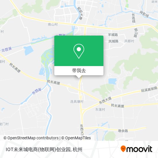 IOT未来城电商(物联网)创业园地图