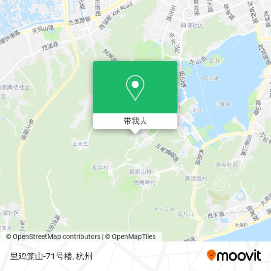 里鸡笼山-71号楼地图