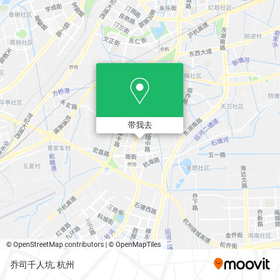 乔司千人坑地图
