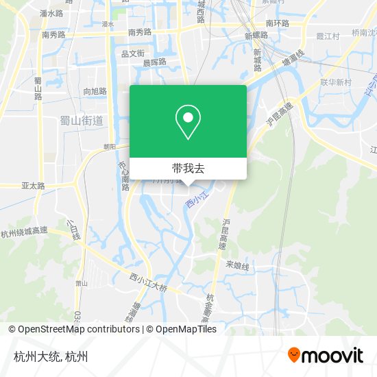 杭州大统地图