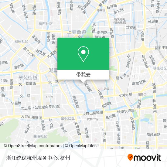 浙江统保杭州服务中心地图