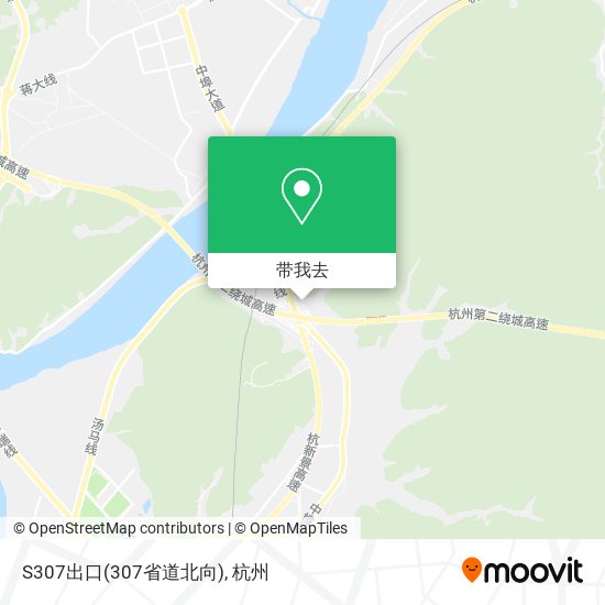 S307出口(307省道北向)地图
