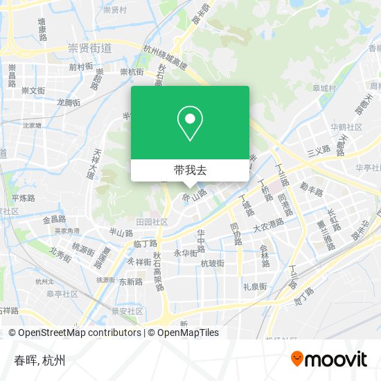 春晖地图