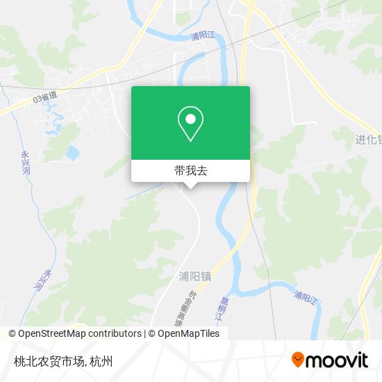 桃北农贸市场地图