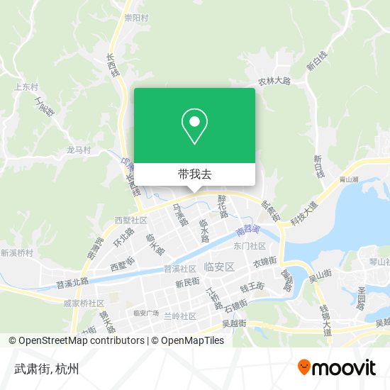 武肃街地图