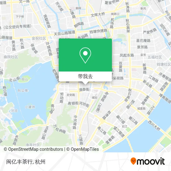 闽亿丰茶行地图