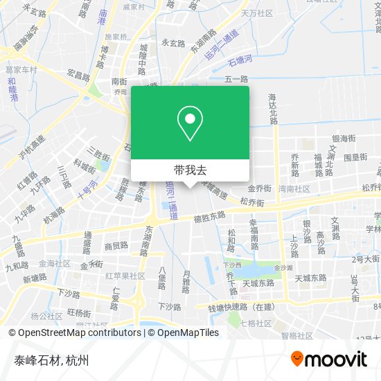 泰峰石材地图