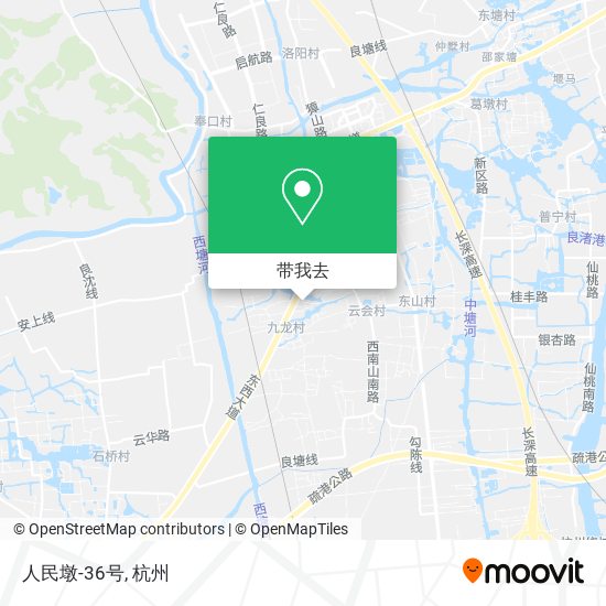 人民墩-36号地图