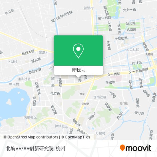 北航VR/AR创新研究院地图