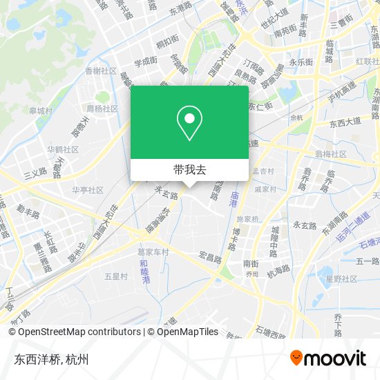 东西洋桥地图
