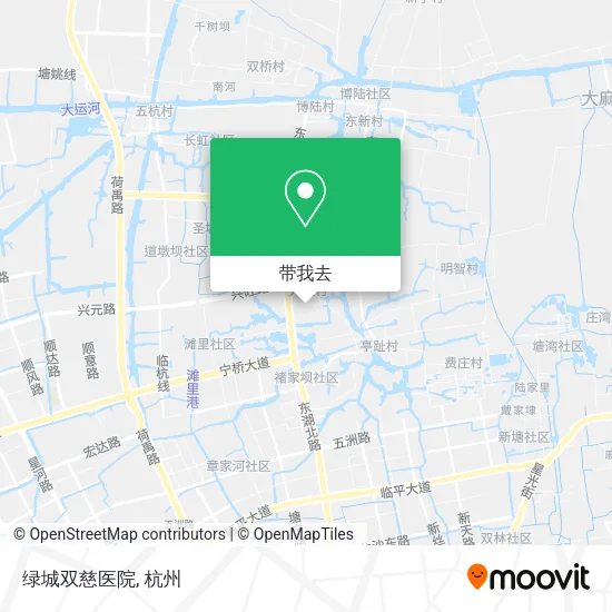 绿城双慈医院地图