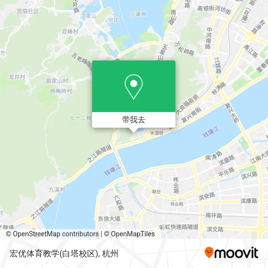 宏优体育教学(白塔校区)地图