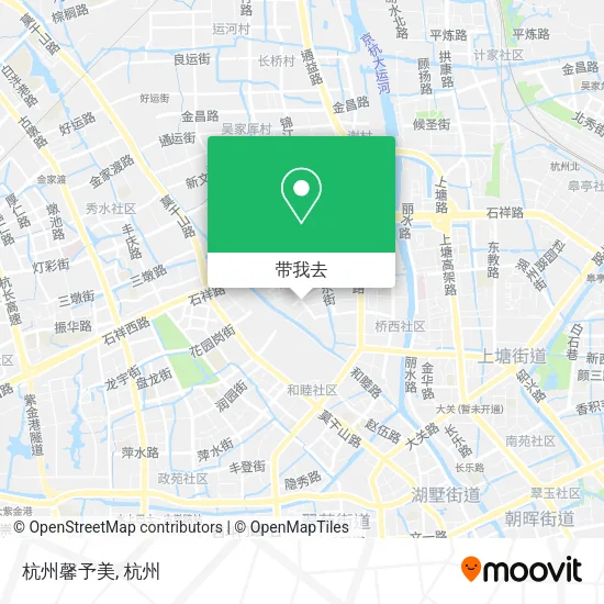 杭州馨予美地图